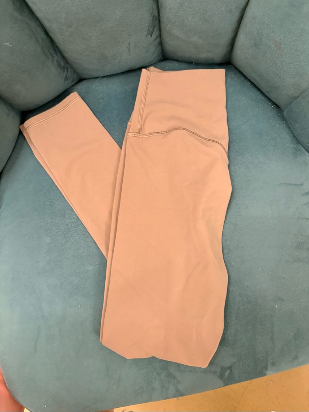 High-Waist Mauve Leggings